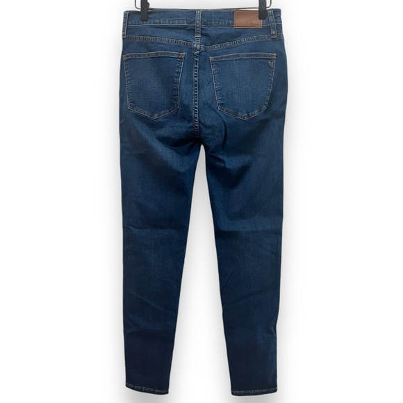 MADEWELL 9” High Rise Skinny Jeans Medium Wash Size 29 - Picture 7 of 13